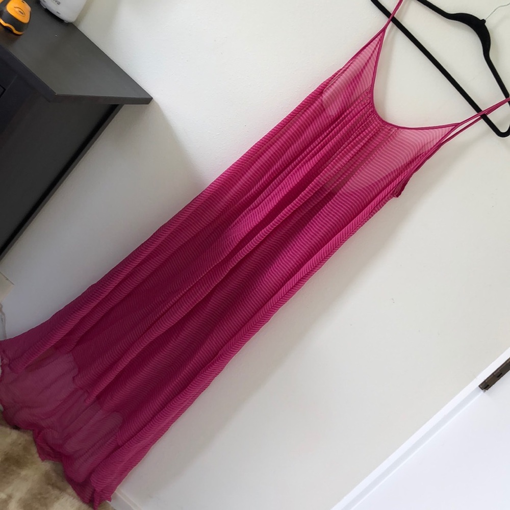 MIKOH silk swim coverup